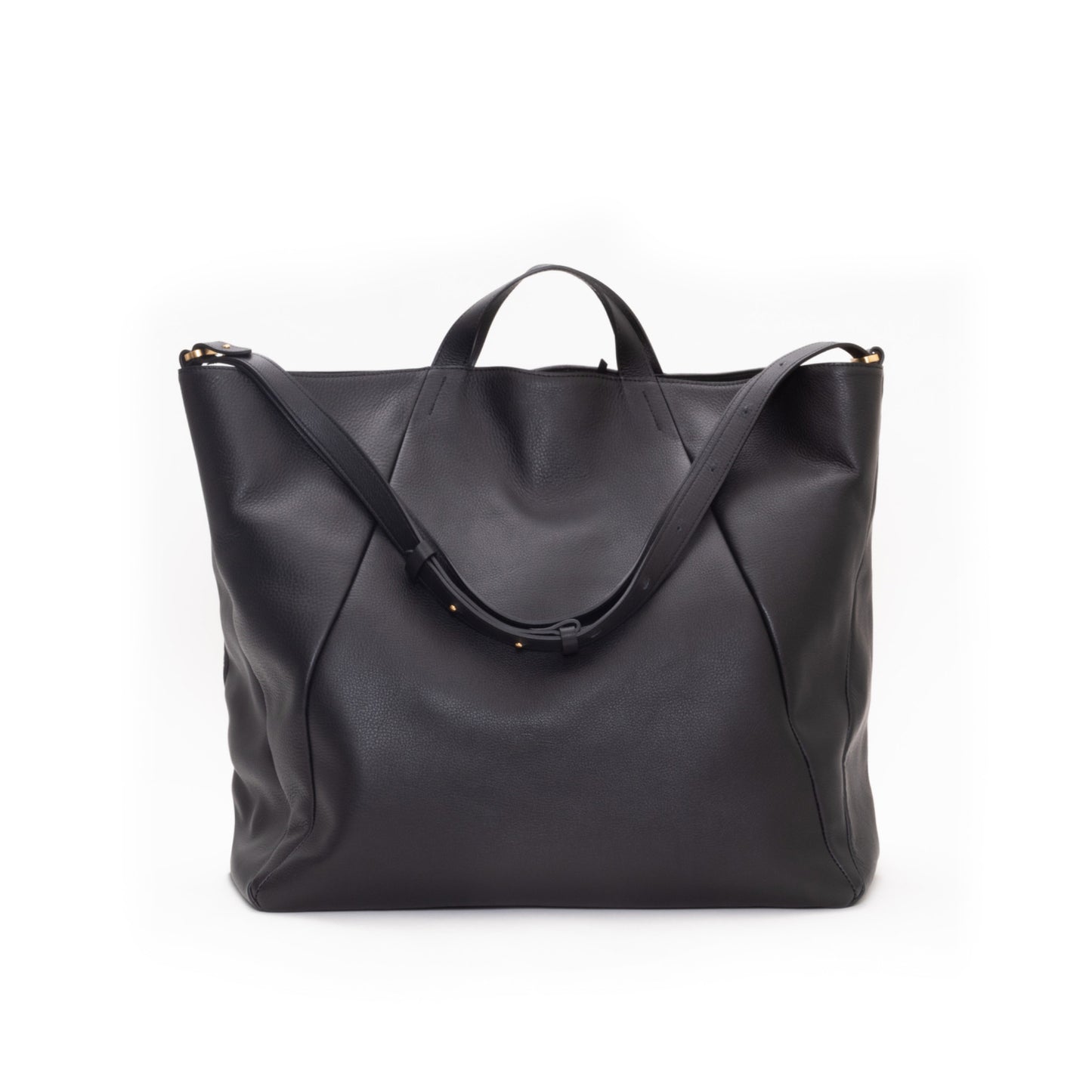 【COURTNEY ORLA / コートニーオーラ】TRI tote L Emboss L. - Black