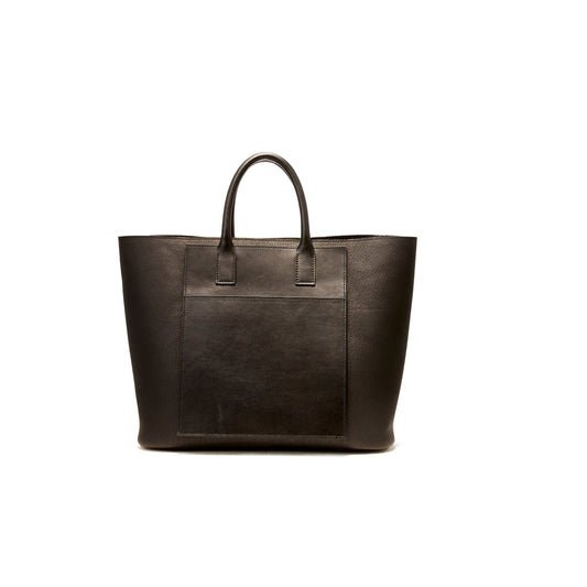 [Courtney Orla] INVERSE tote m - Black/Black