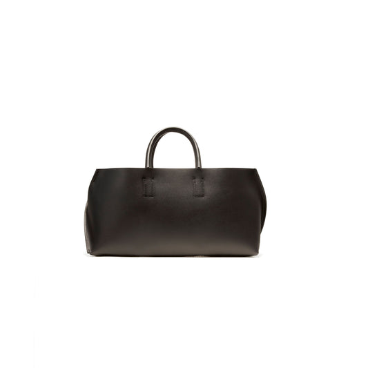 [Courtney Orla] SLOPE wine tote S Smooth L. - Black