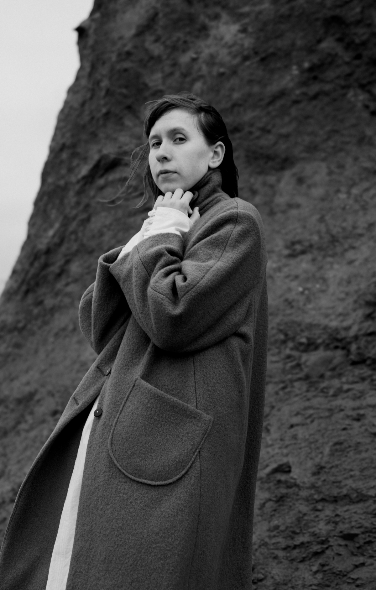 【Whiteread / ホワイトリード】Coat - Ebony