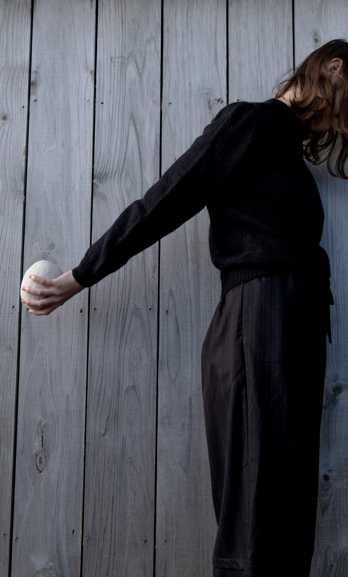 【Whiteread / ホワイトリード】Mowool Jumper - Ebony