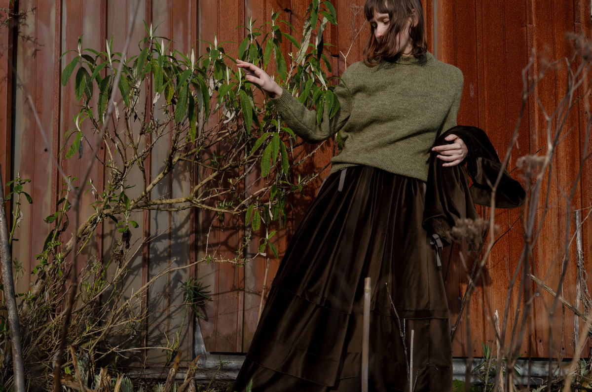 【Whiteread / ホワイトリード】Mowool Jumper - Apple