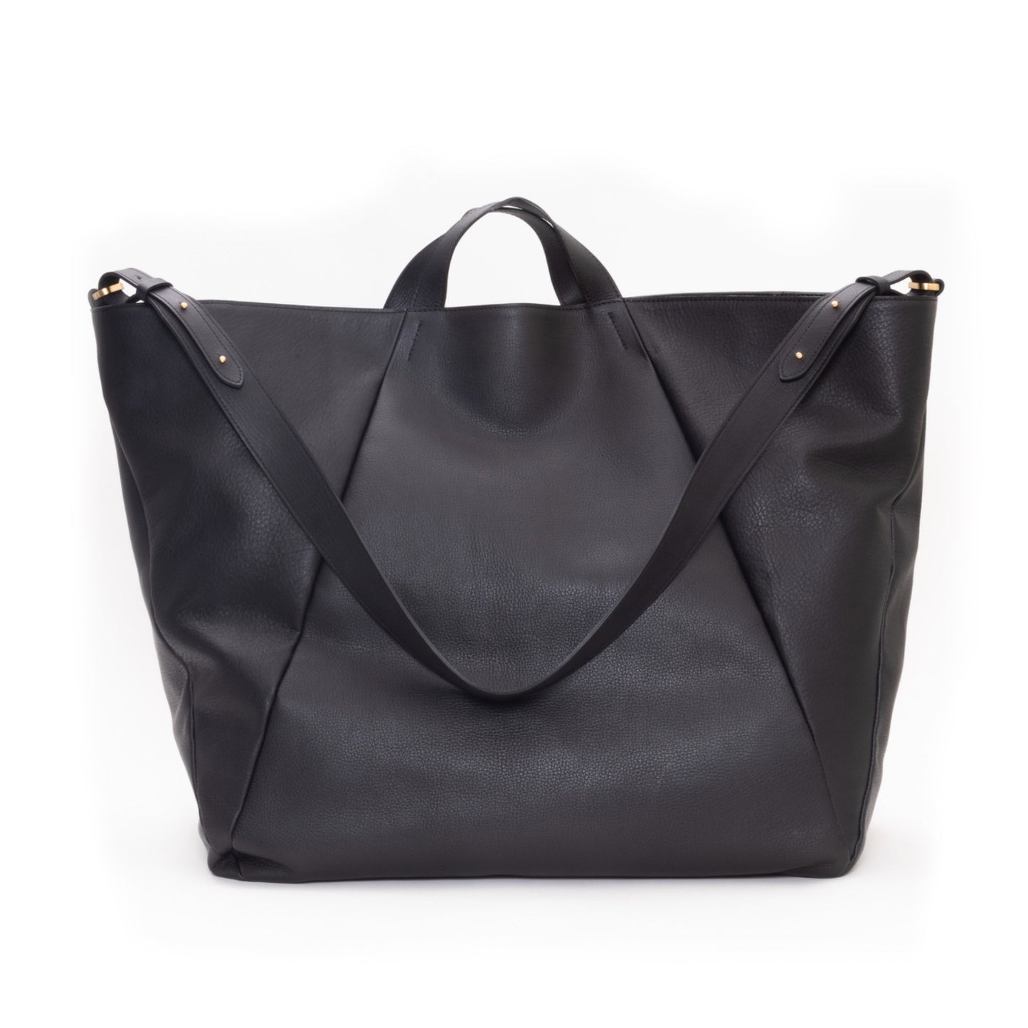 【COURTNEY ORLA / コートニーオーラ】TRI tote XL Emboss L. - Black