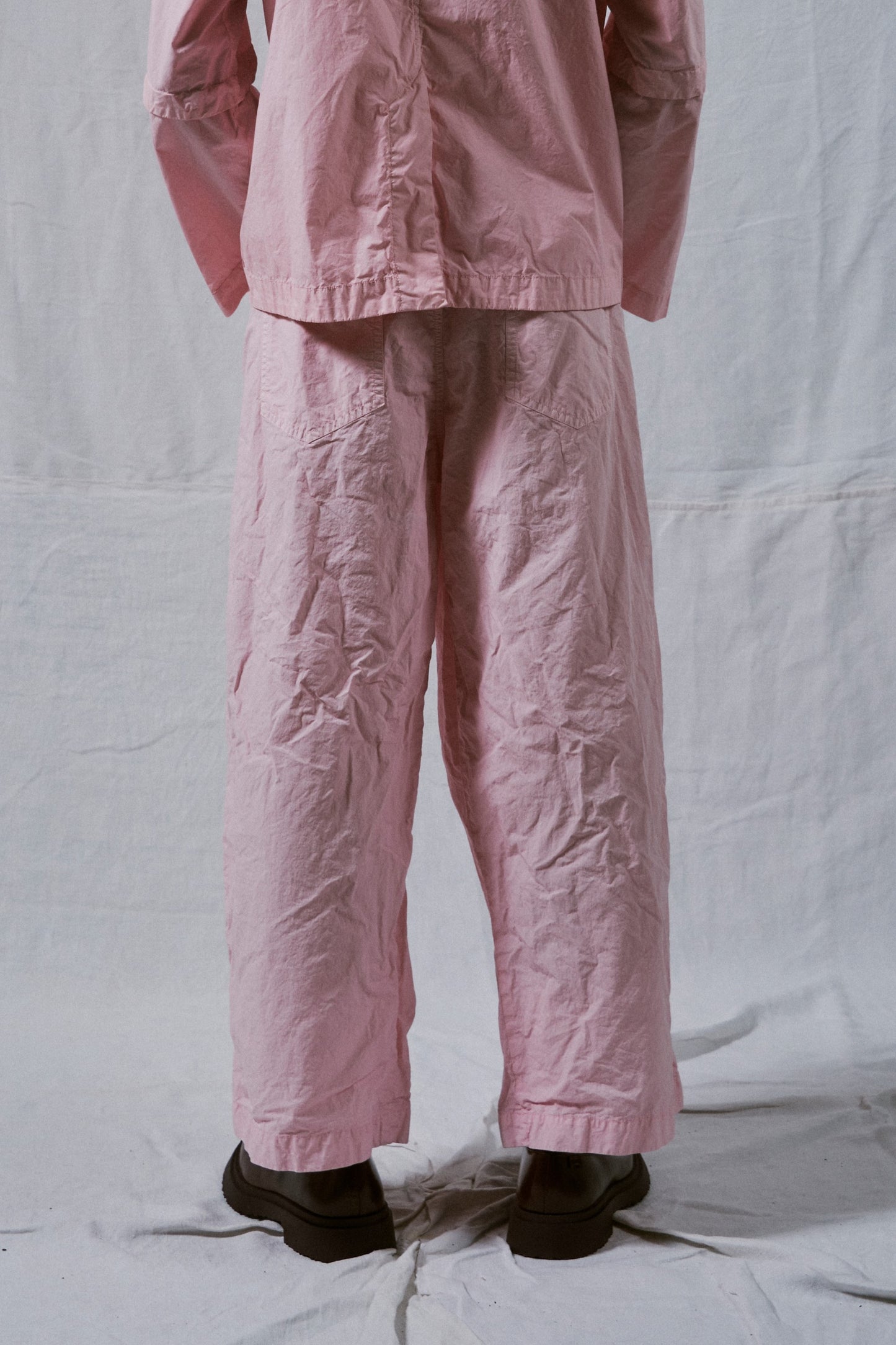 【WRIGHT&DOYLE / ライトアンドドイル】Single Pleat Tailored Trouser - Rose