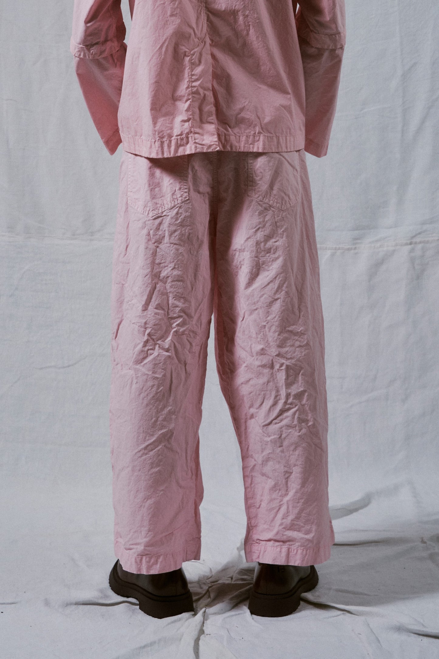 【WRIGHT+DOYLE / ライトアンドドイル】Single Pleat Tailored Trouser - Rose