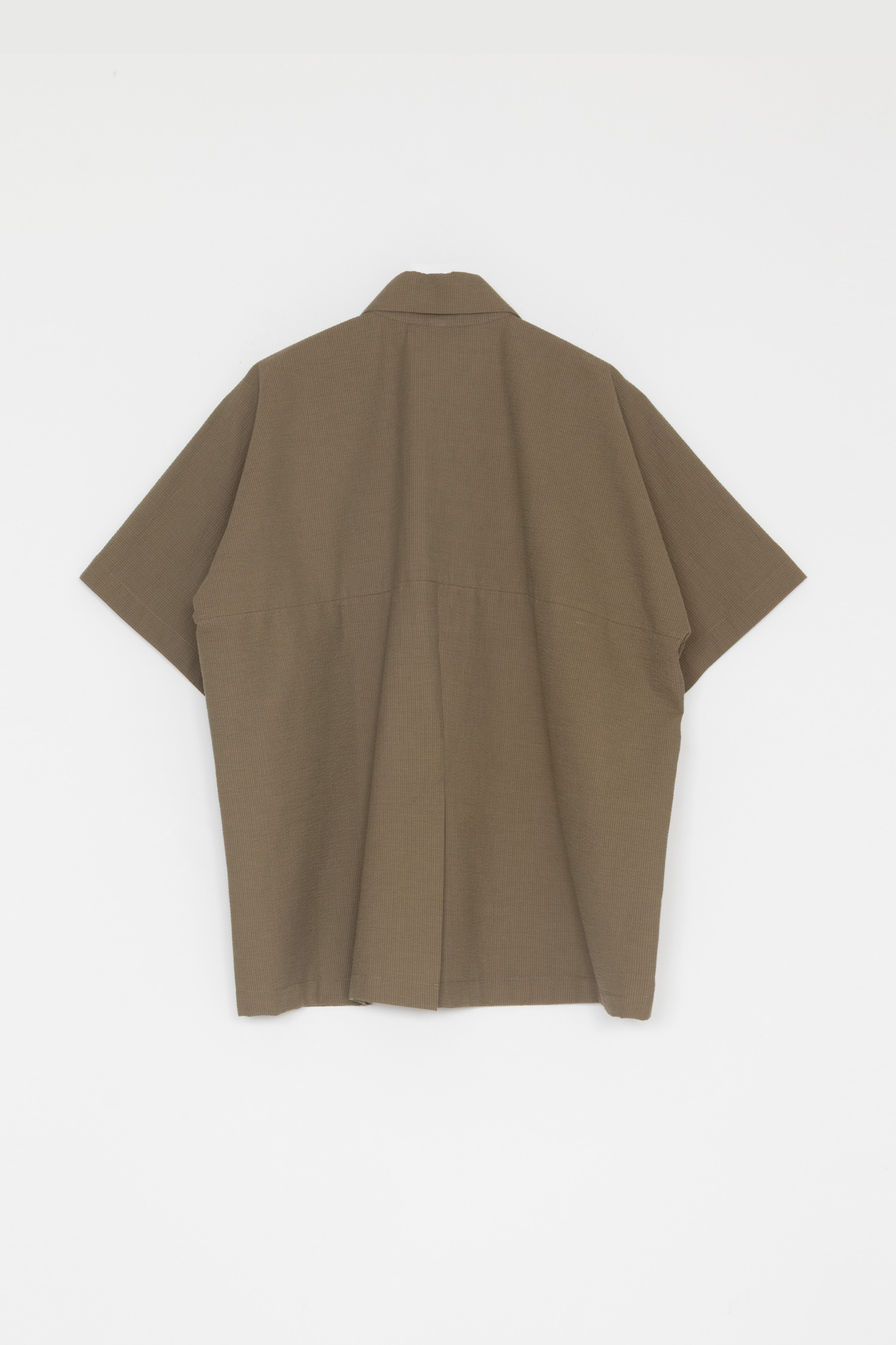 【WRIGHT+DOYLE / ライトアンドドイル】Camp Collar Shirt - Clay