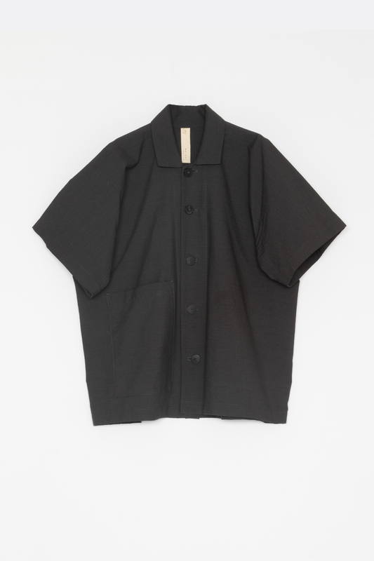 【WRIGHT+DOYLE / ライトアンドドイル】Camp Collar Shirt - Slate
