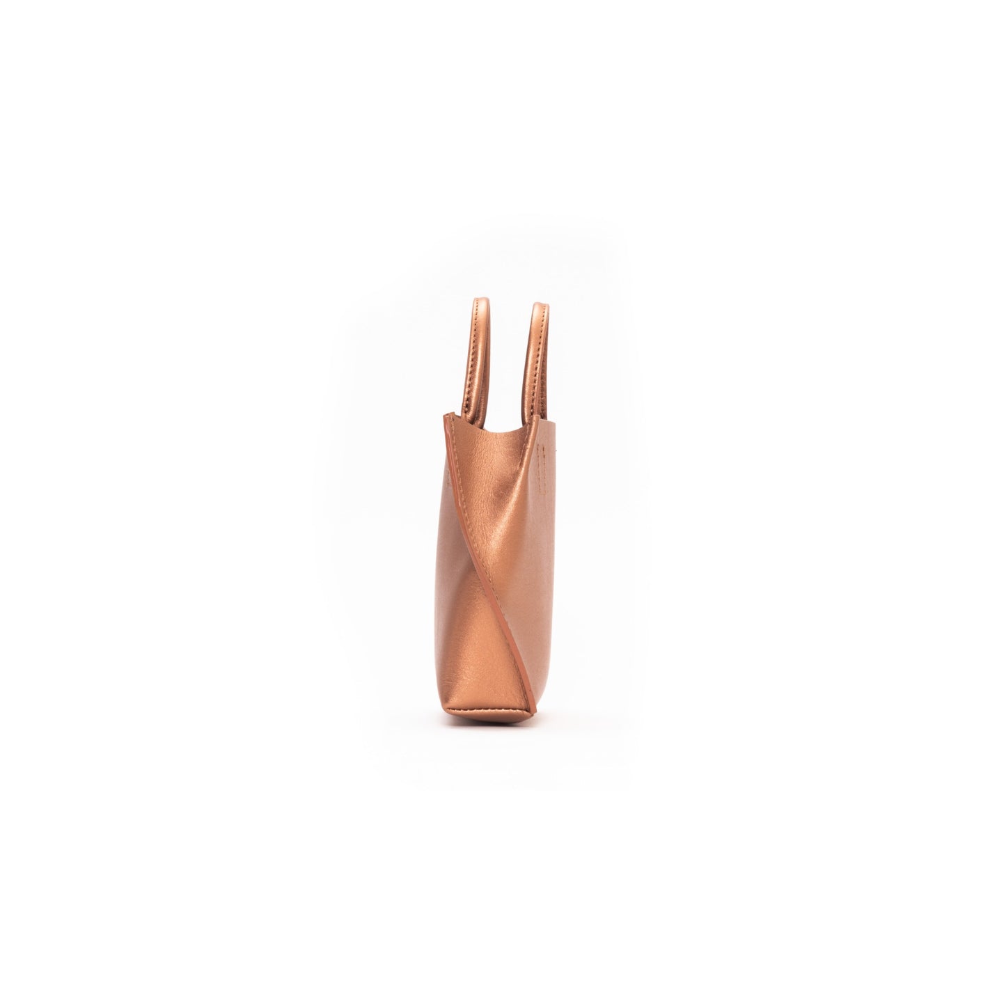 [Courtney Orla] SLOPE tote super mini Smooth L. - Copper