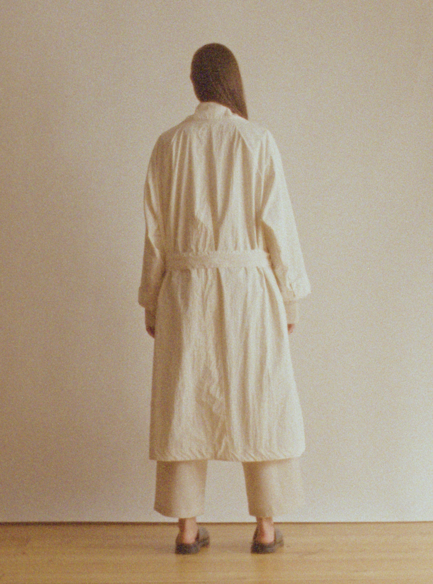 【WRIGHT+DOYLE / ライトアンドドイル】Belted Mac - Paper