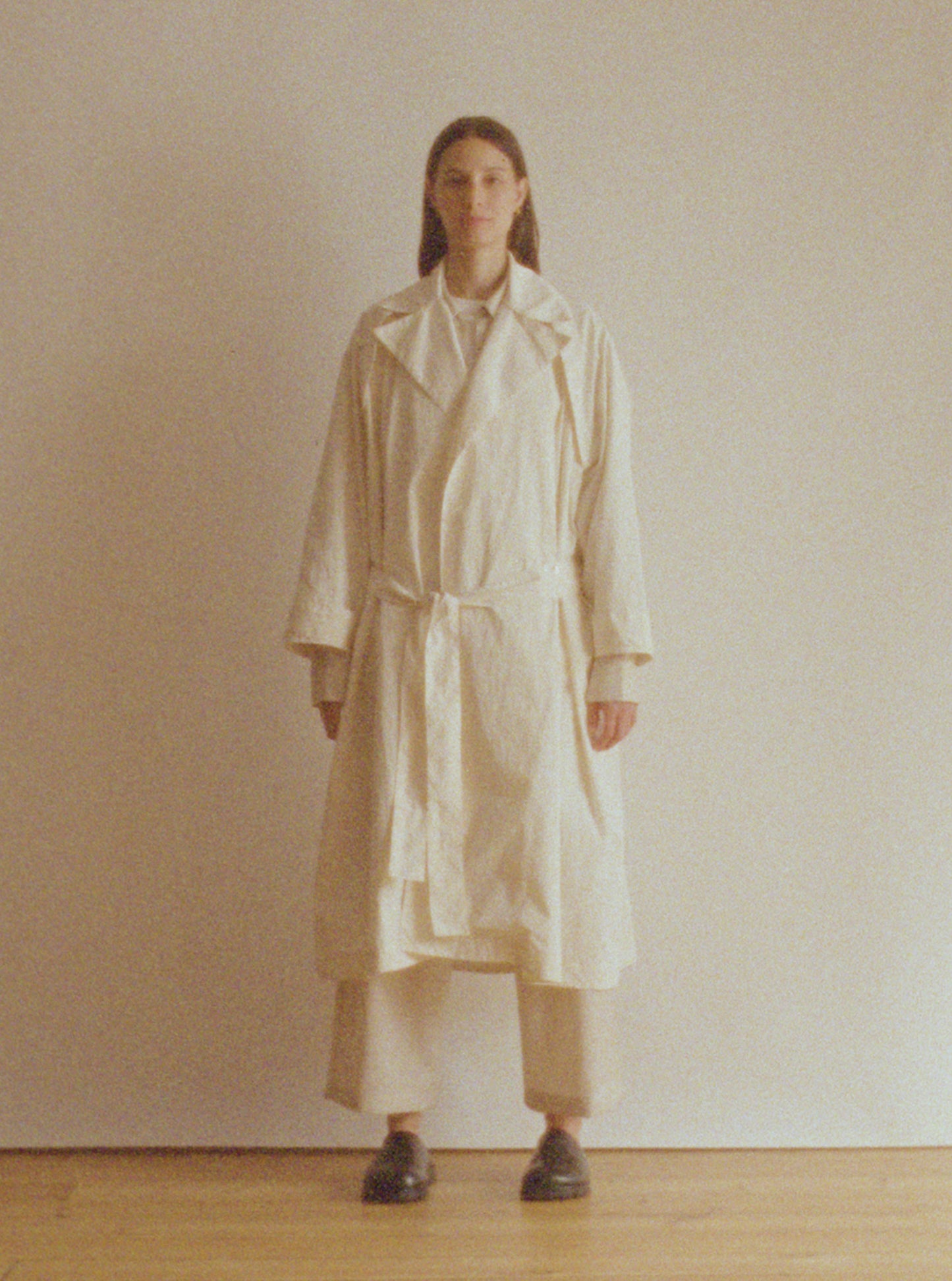 【WRIGHT+DOYLE / ライトアンドドイル】Belted Mac - Paper