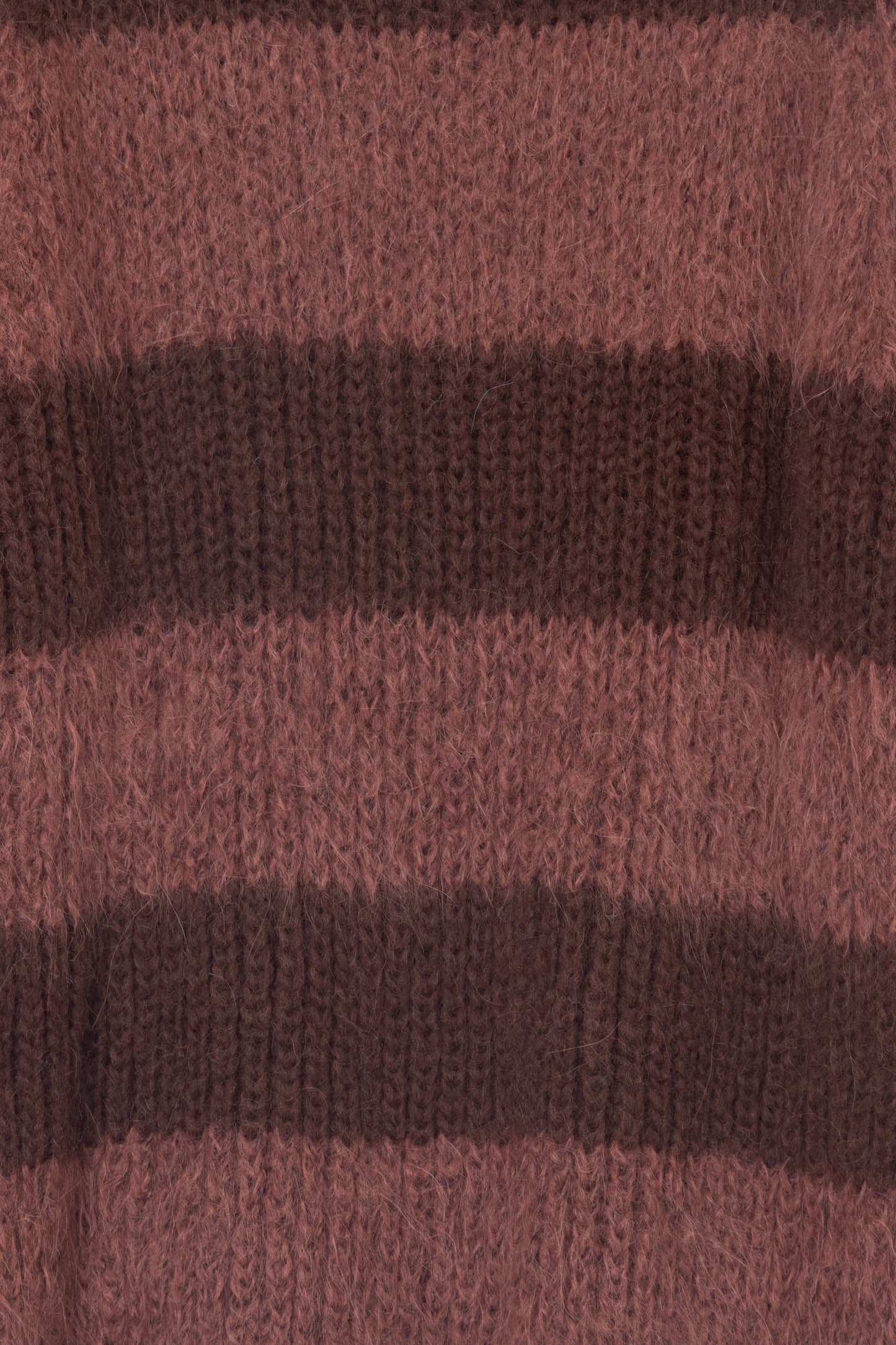 【Maiami / マイアミ】Alpaca Brioche Loose Fit Pullover - Dark Chocolate/Marron