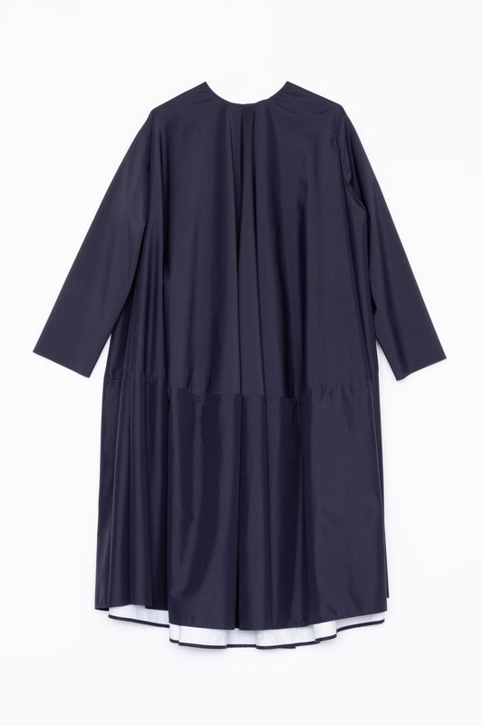 【Whiteread / ホワイトリード】Dress10 - Voluminous circle cut dress - Ink