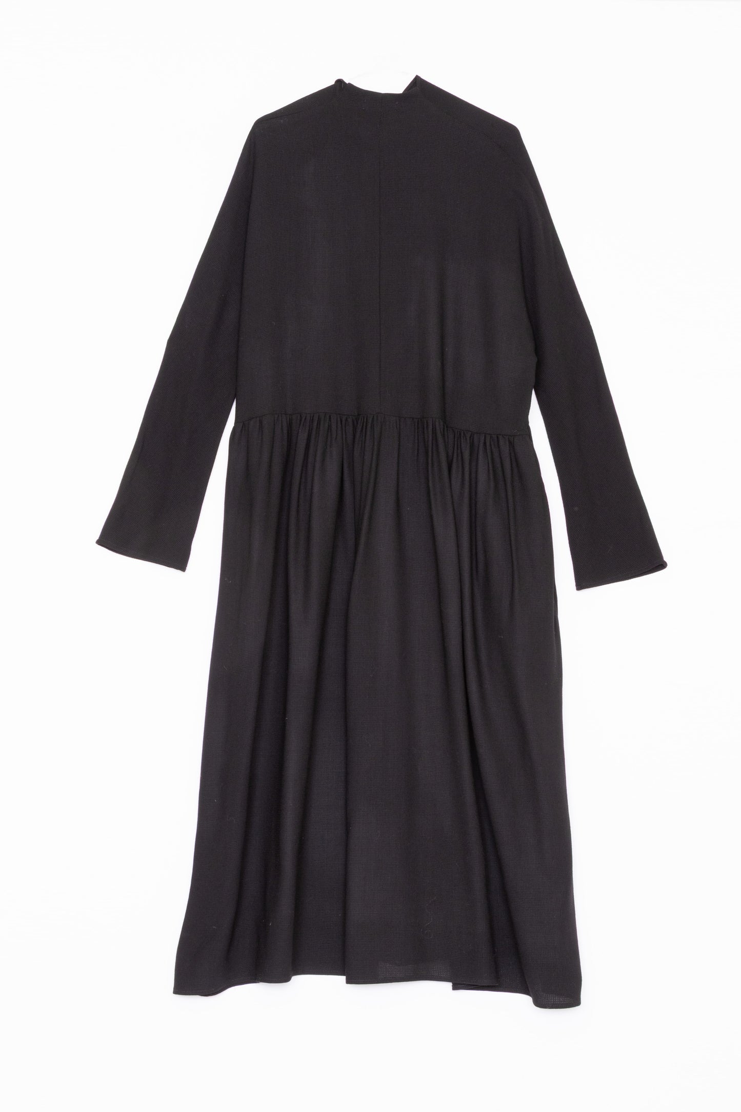 【Whiteread / ホワイトリード】Handkerchief tie dress - Ebony