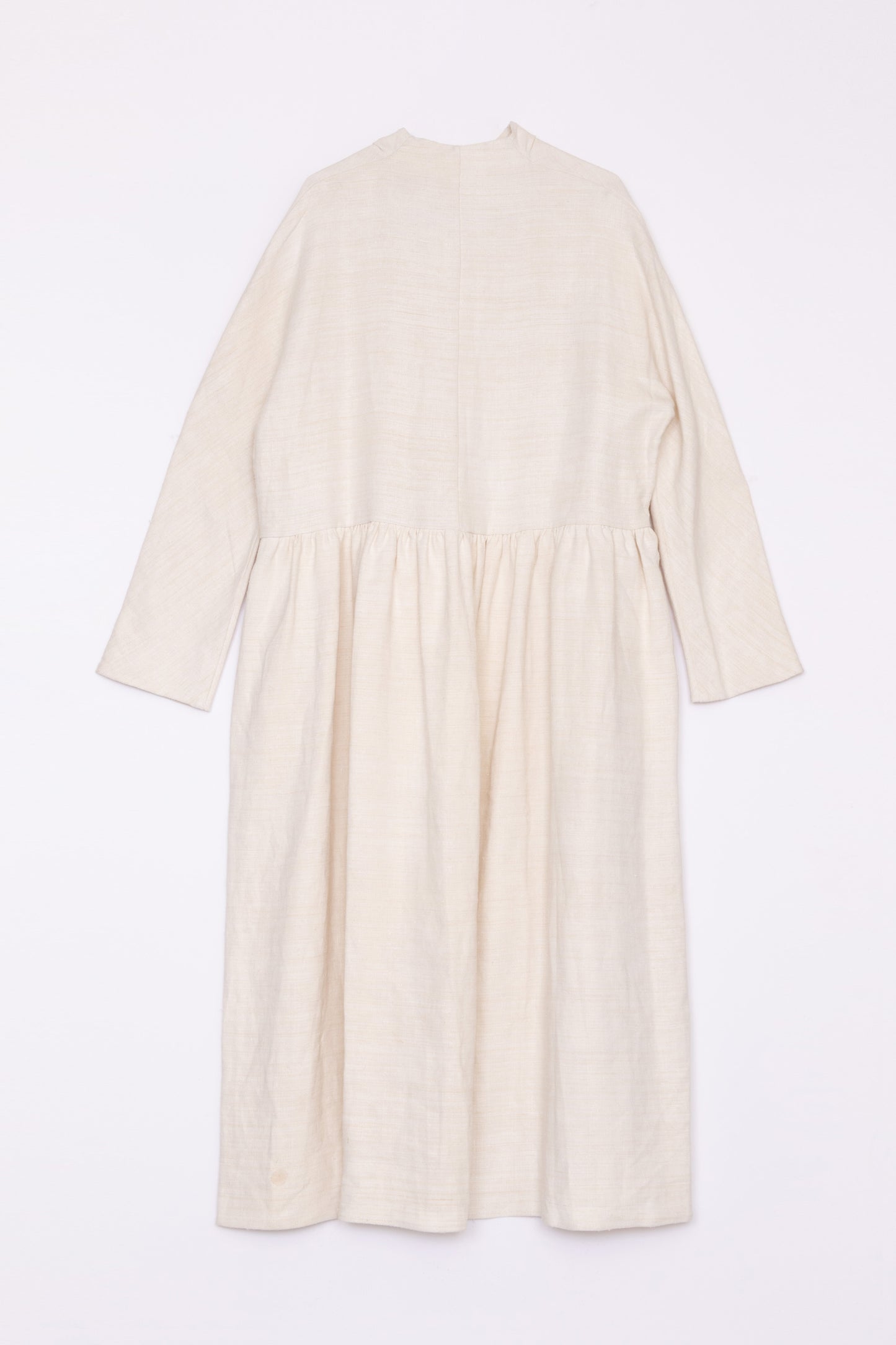 【Whiteread / ホワイトリード】Handkerchief tie dress - Natural Linen
