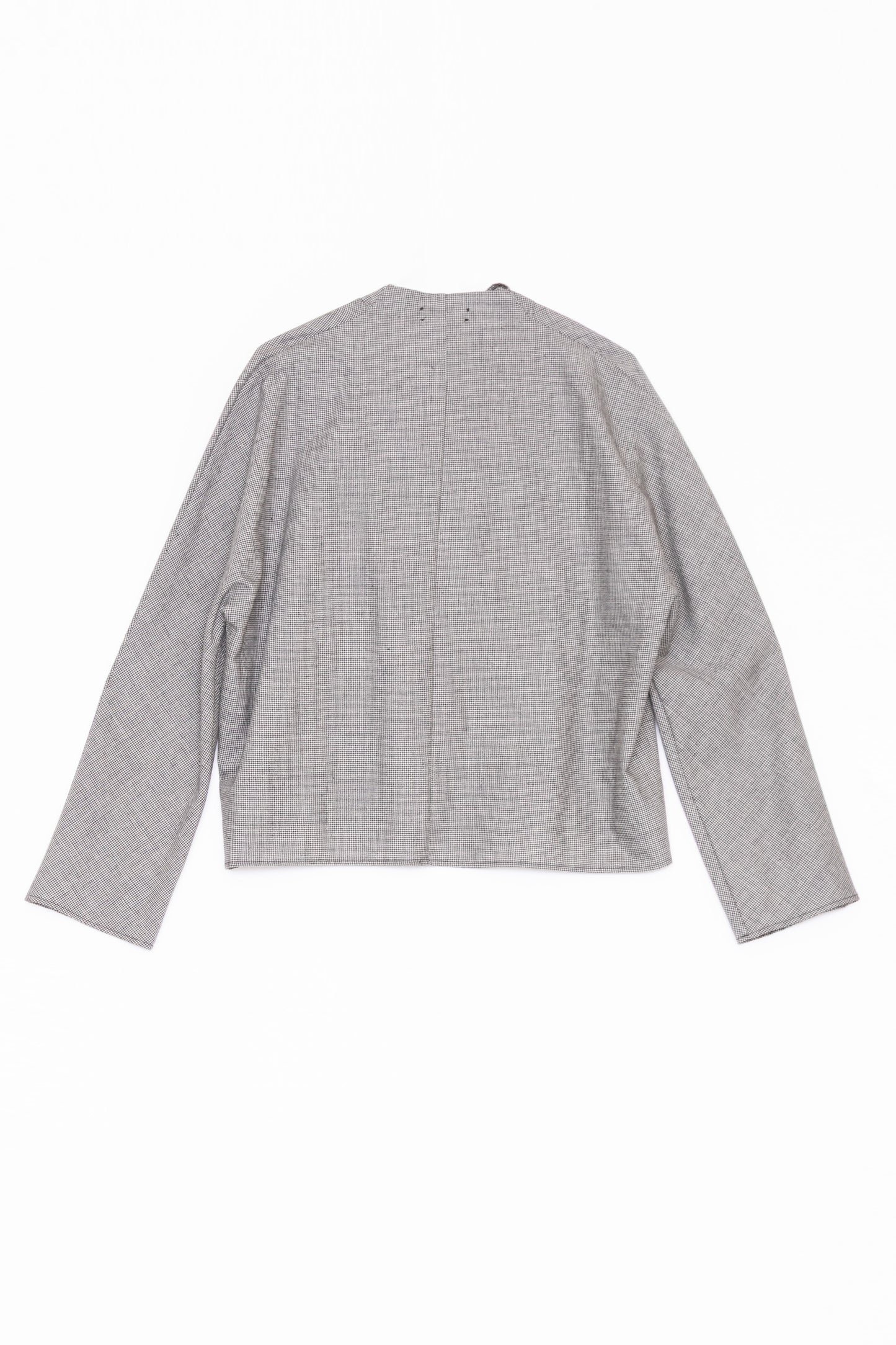 【Whiteread / ホワイトリード】Handkerchief tie top - Raven Check