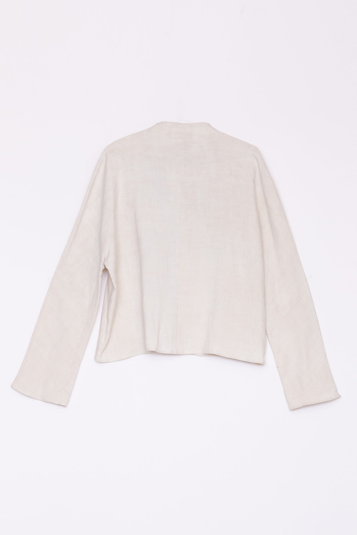 【Whiteread / ホワイトリード】Handkerchief tie top - Natural Linen
