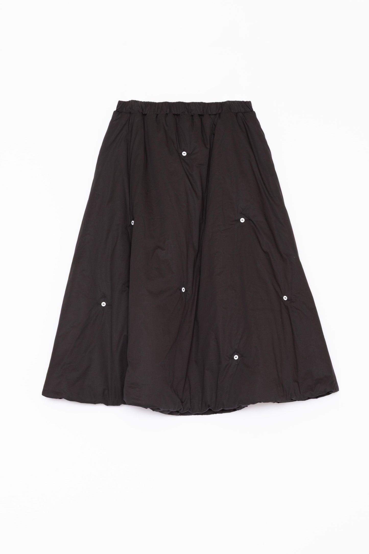【Whiteread / ホワイトリード】Padded skirt - Ebony
