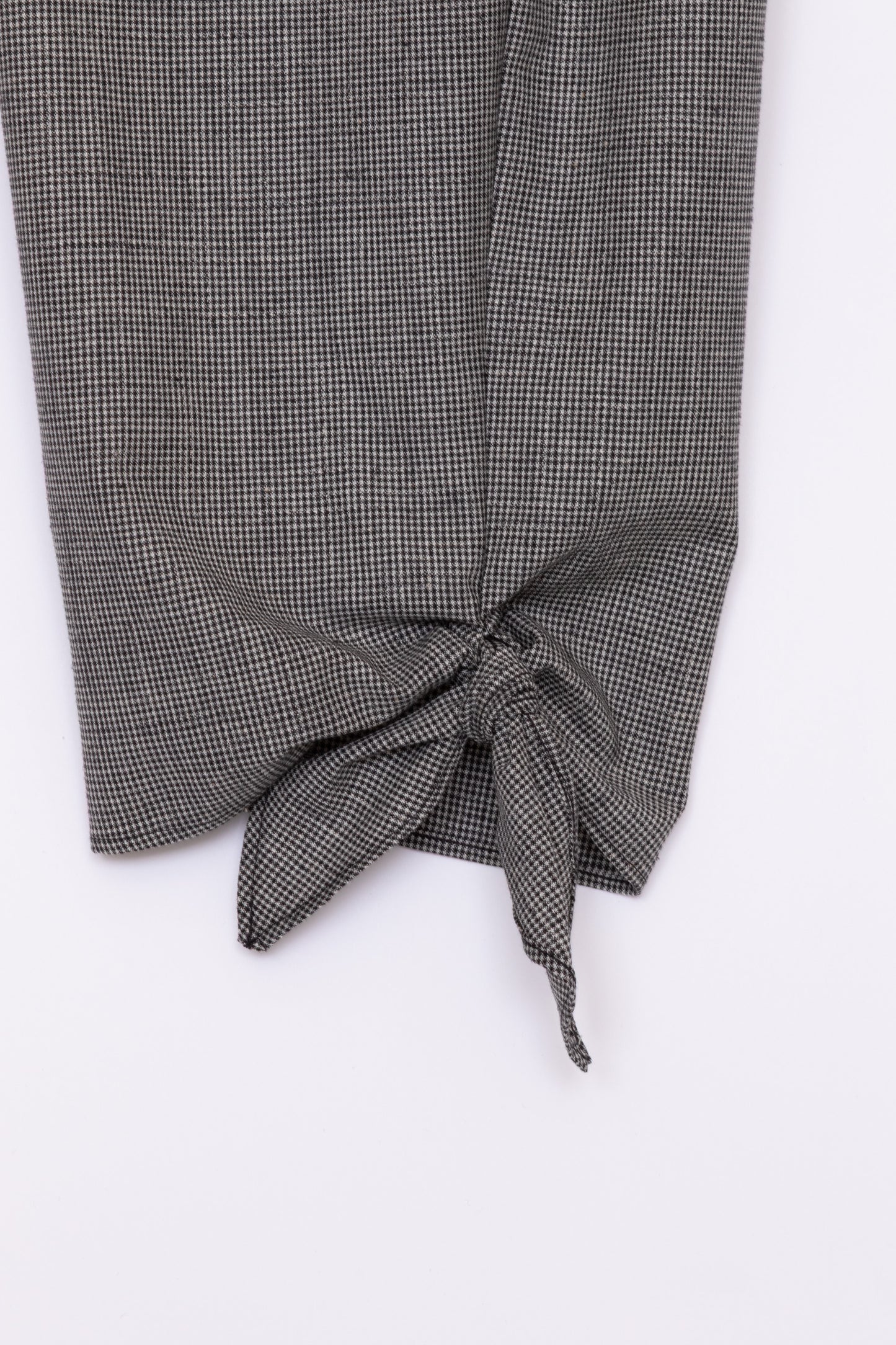 【Whiteread / ホワイトリード】Elasticated waist trousers  - Raven Check