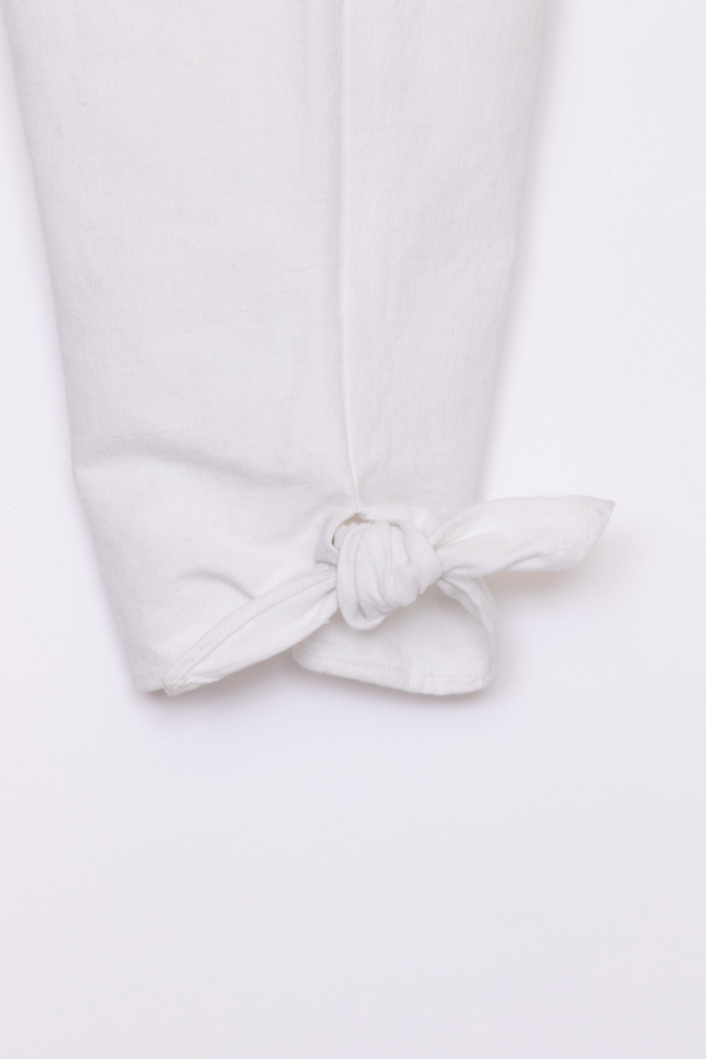 【Whiteread / ホワイトリード】Elasticated waist trousers - Natural Linen