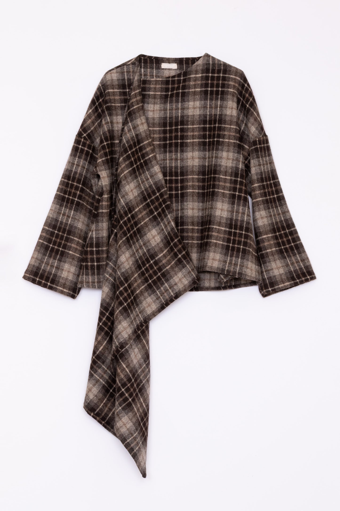 【Whiteread / ホワイトリード】Blanket Jacket  - Umber Check