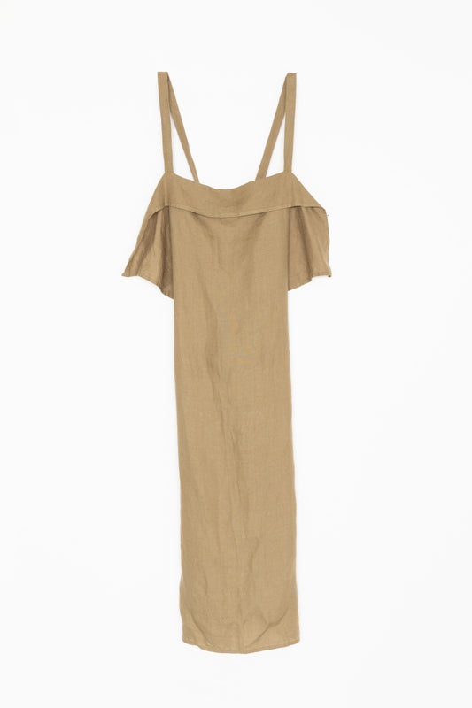 【Whiteread / ホワイトリード】LONG CROSS BACK APRON TOP - HEATH