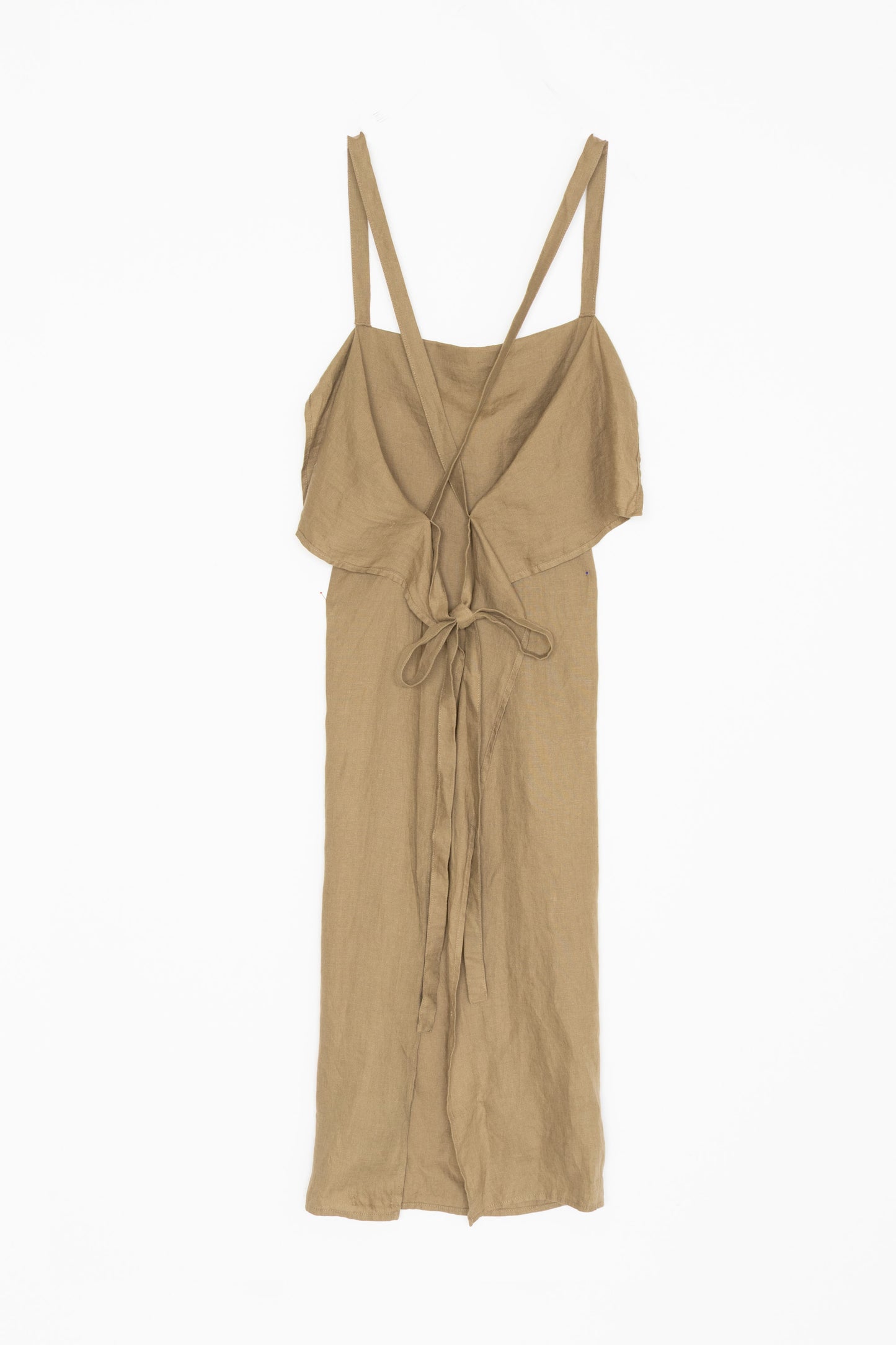 【Whiteread / ホワイトリード】Long cross back apron top - Heath