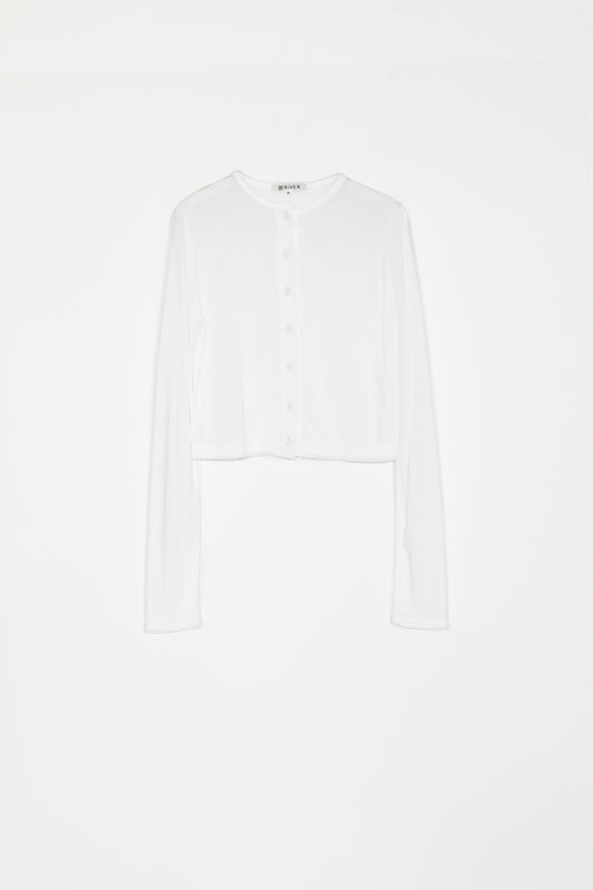 【RIVER/リバー】シアーコンパクトカーディガン