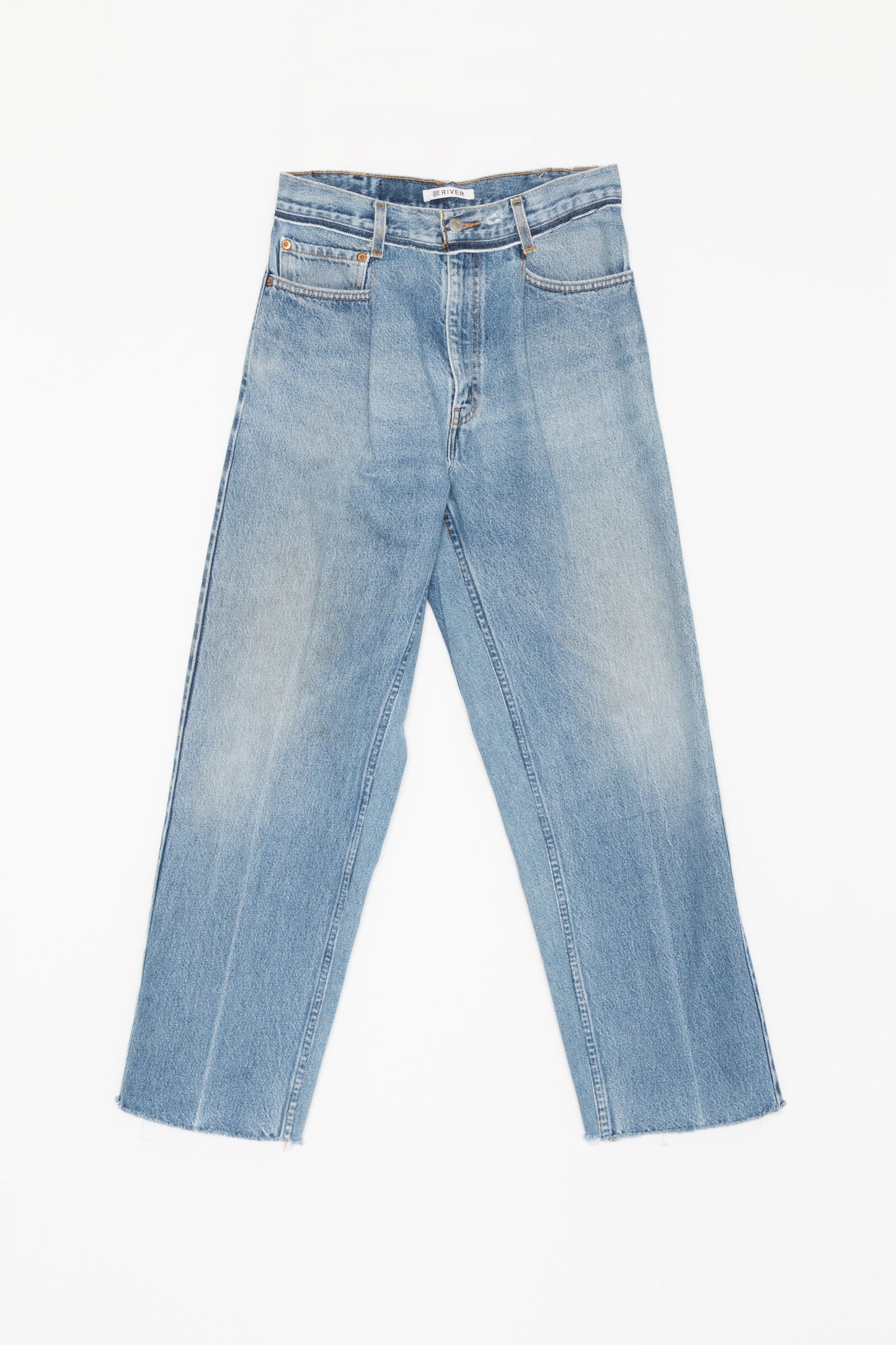 【RIVER/リバー】RM LEVIS TT テーパードフロントタックデニム