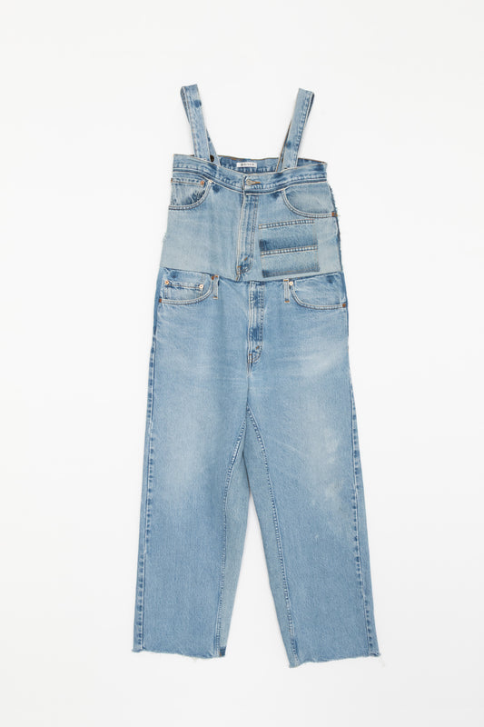 【RIVER/リバー】RM OA02 ダブルウエストオーバーオール