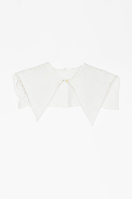【Whiteread / ホワイトリード】Detatchable collar - Natural Linen