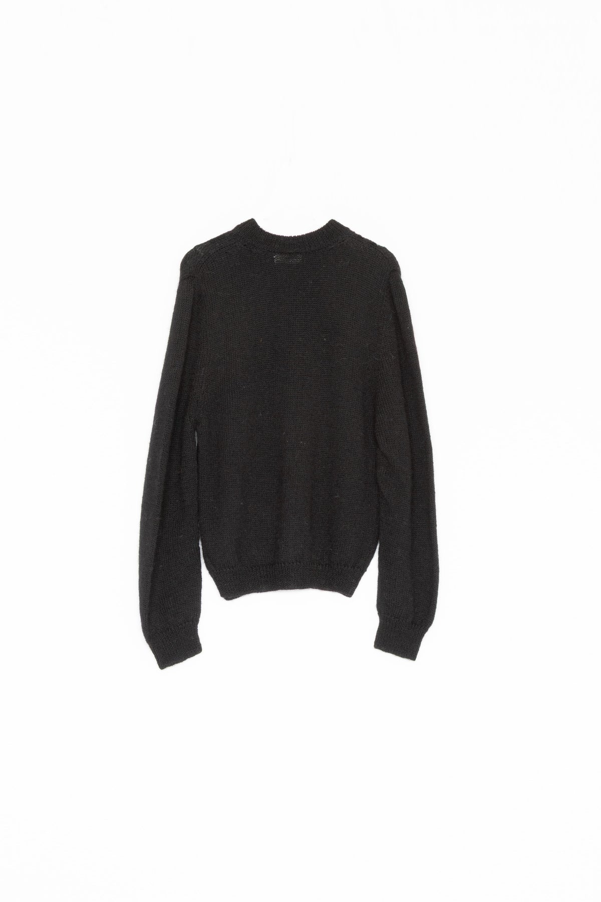 【Whiteread / ホワイトリード】Mowool Cardigan - Ebony