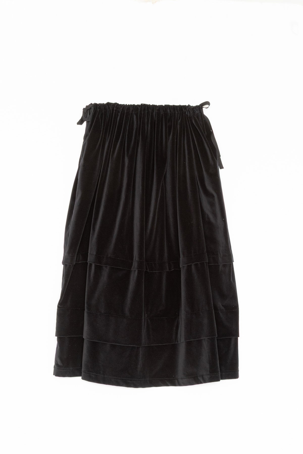 【Whiteread / ホワイトリード】Pintuck Skirt - Ebony
