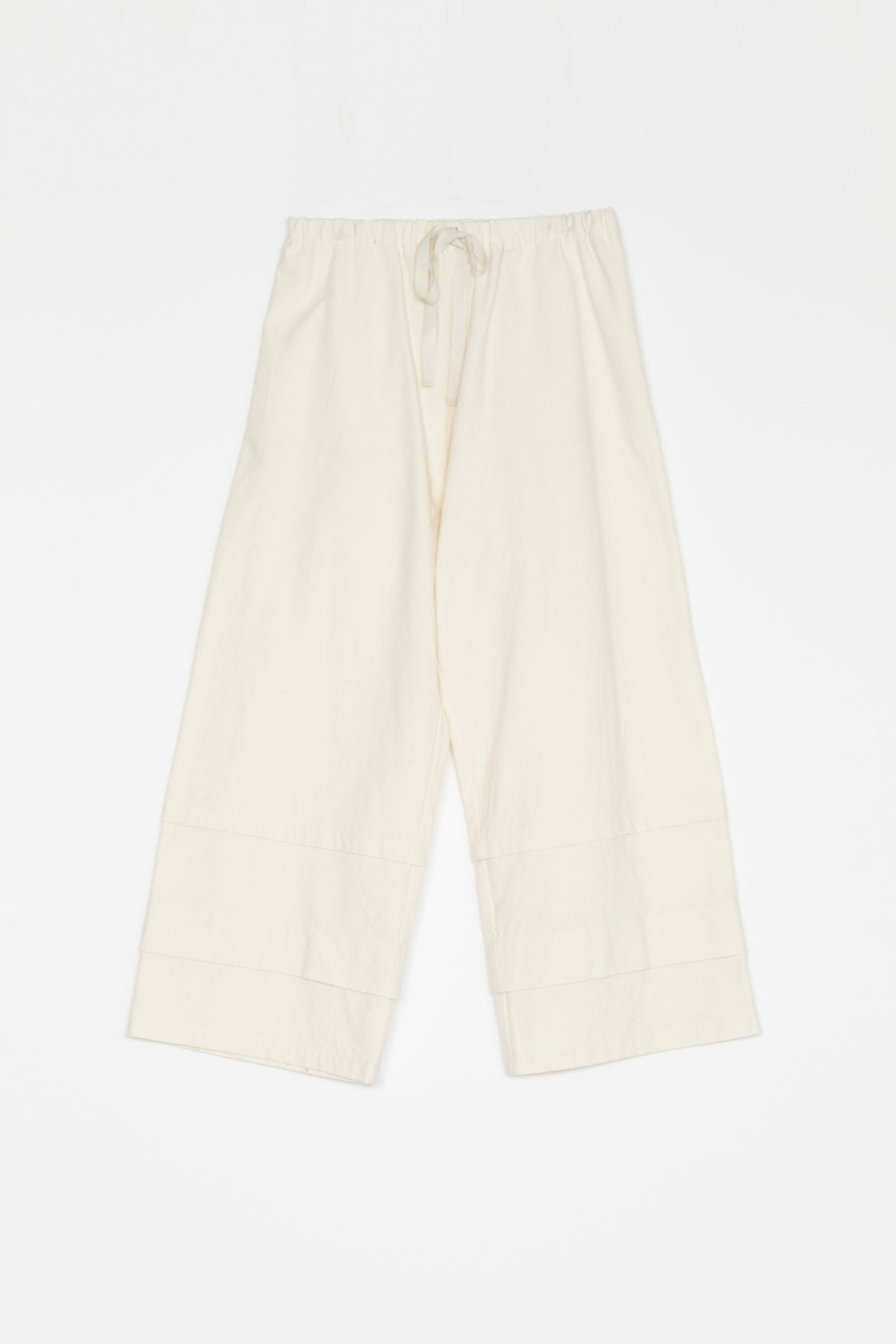 【Whiteread / ホワイトリード】Pintuck Trousers - Natural Linen