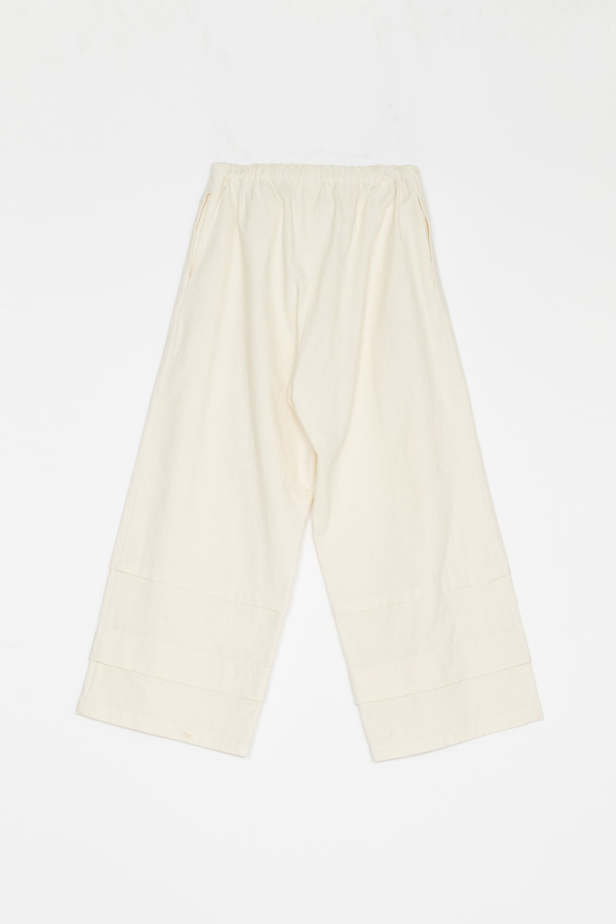 【Whiteread / ホワイトリード】Pintuck Trousers - Natural Linen