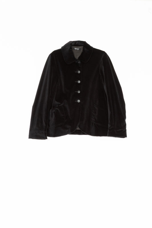 【Whiteread / ホワイトリード】Short Button Jakcet - Ebony