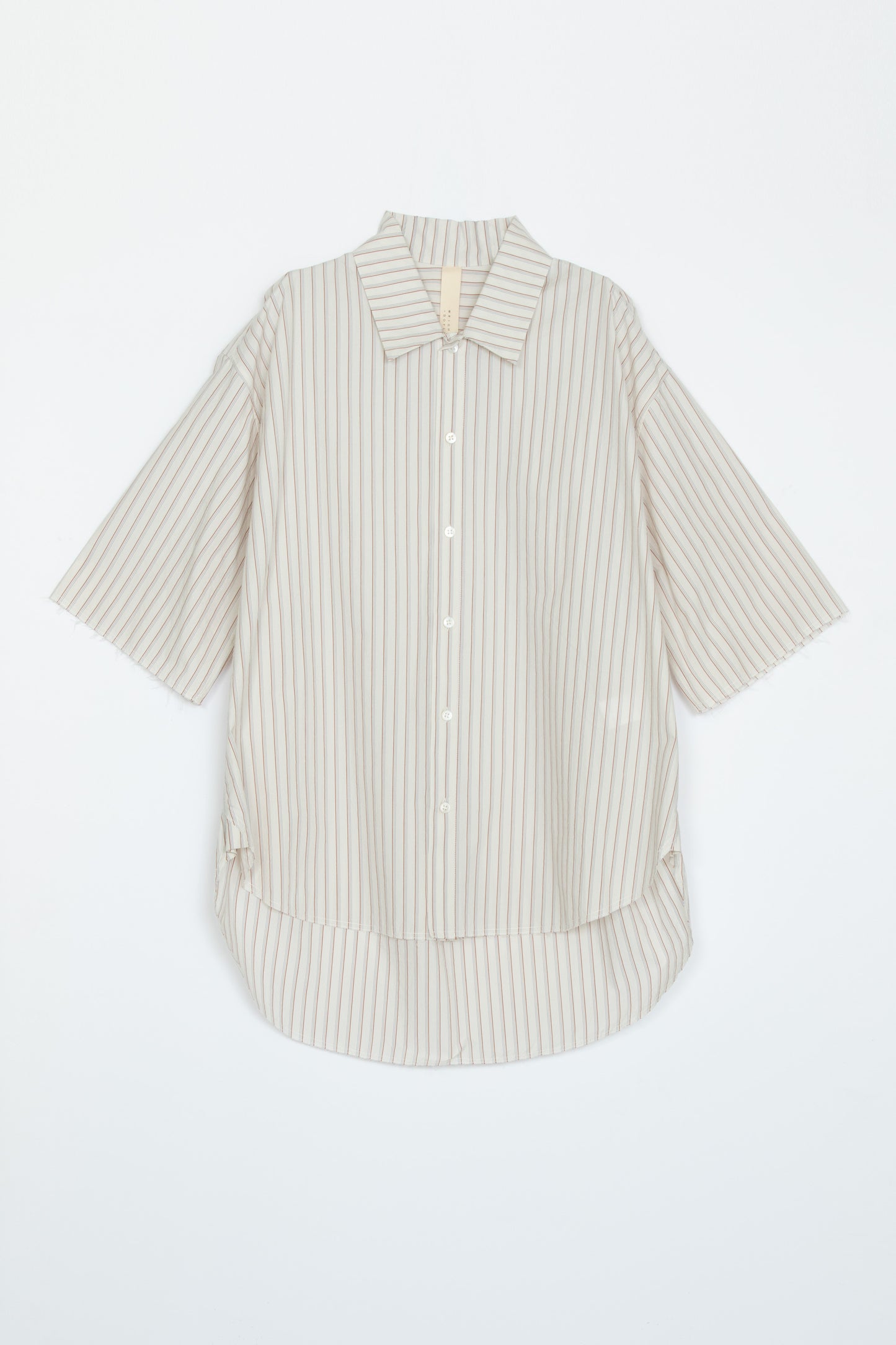 【WRIGHT+DOYLE / ライトアンドドイル】Manaton shirt - Chalk Brick Pinstripe