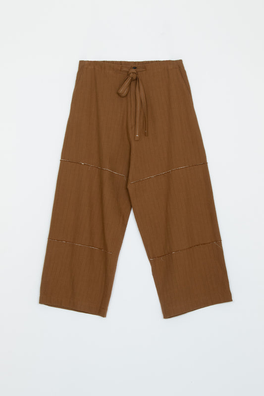 【WRIGHT+DOYLE / ライトアンドドイル】Haytor trousers - Ochre Pinstripe