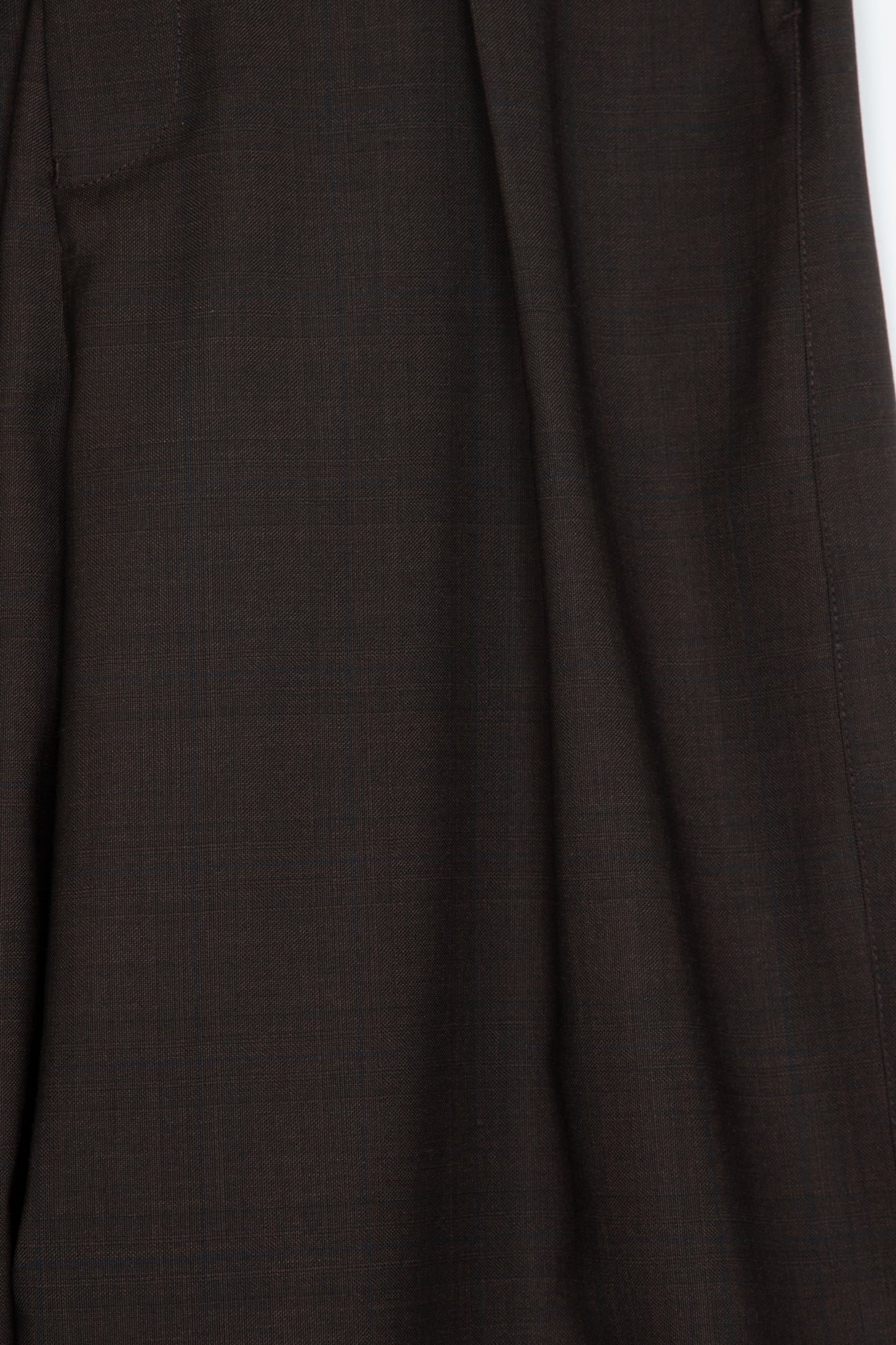 【WRIGHT+DOYLE / ライトアンドドイル】Leeden trousers - Cacao Check