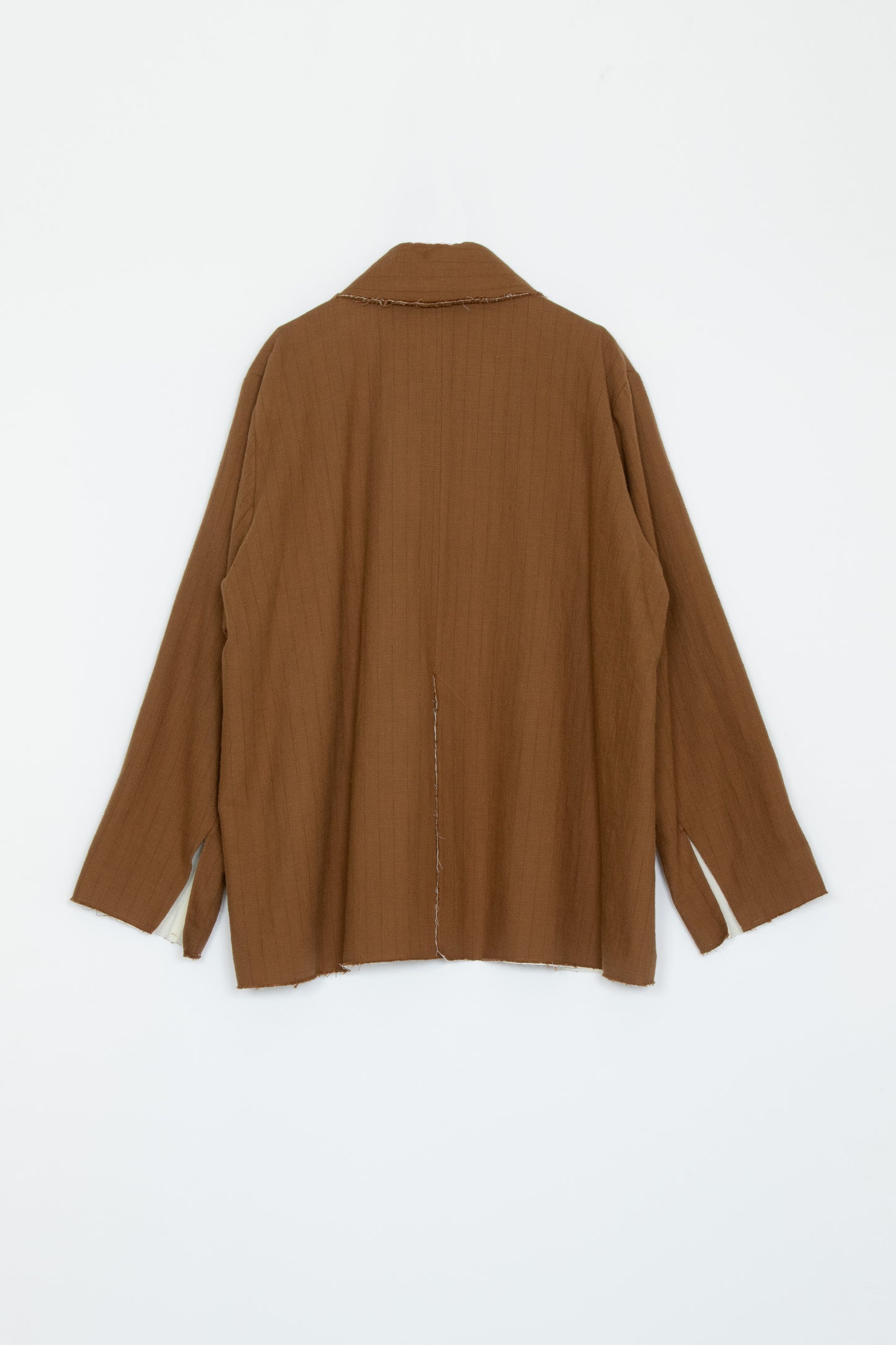 【WRIGHT+DOYLE / ライトアンドドイル】Tolmen jacket - Ochre Pinstripe