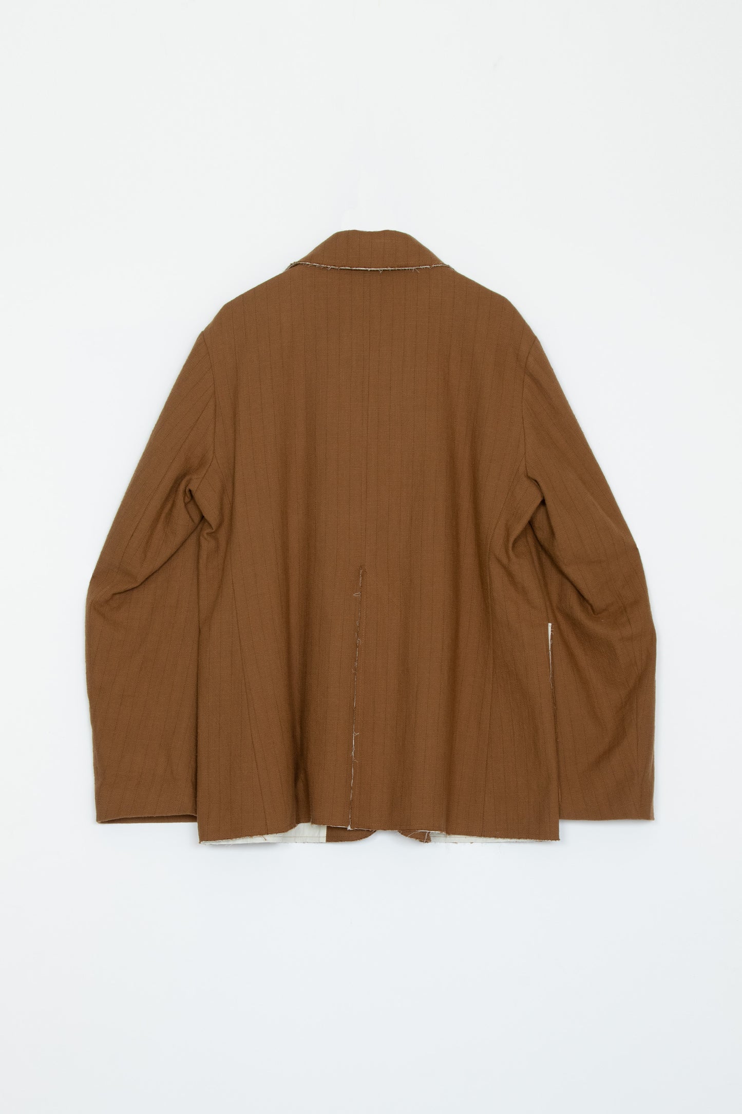 【WRIGHT+DOYLE / ライトアンドドイル】Leusdon jacket - Ochre Pinstripe