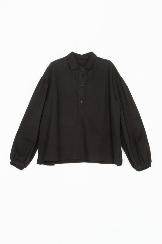 【Whiteread / ホワイトリード】Shirt 01 - Colina Shirt - Ebony Linen
