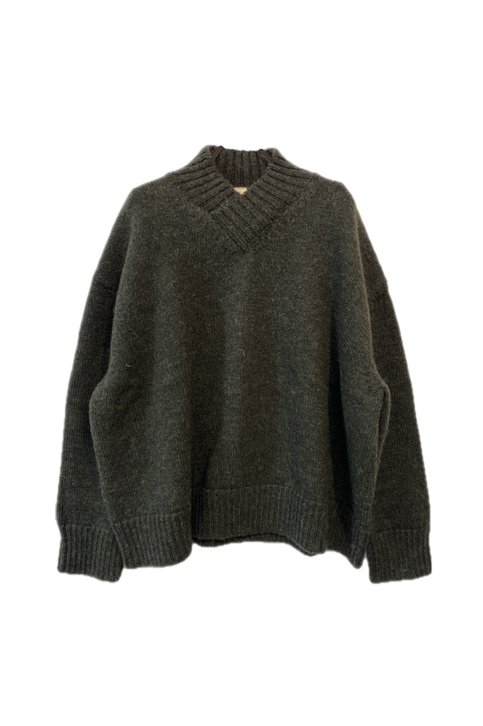 【WRIGHT+DOYLE / ライトアンドドイル】Krefeld Jumper - Moss