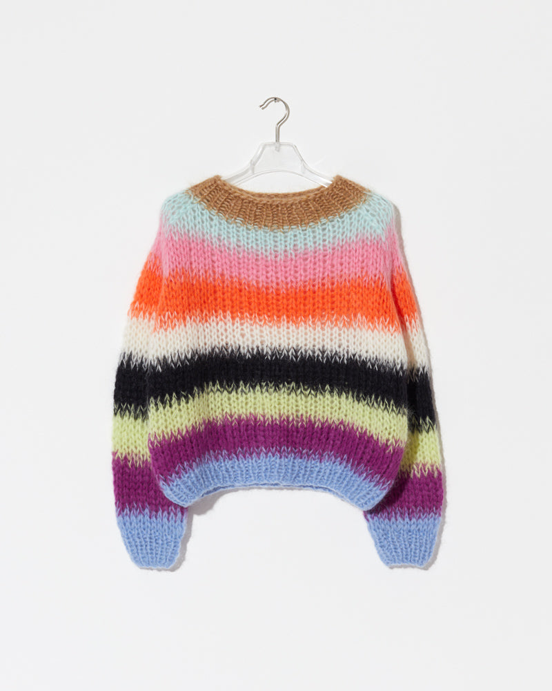 GRADIENT FADE PULLOVER - COOL PASTELS