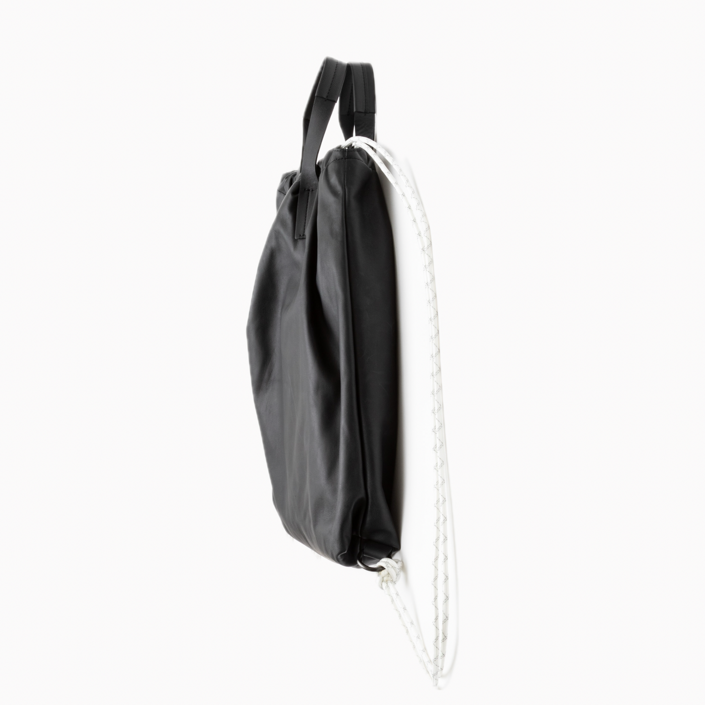 【COURTNEY ORLA / コートニーオーラ】NAP double handles （rope）- Black w wht rope