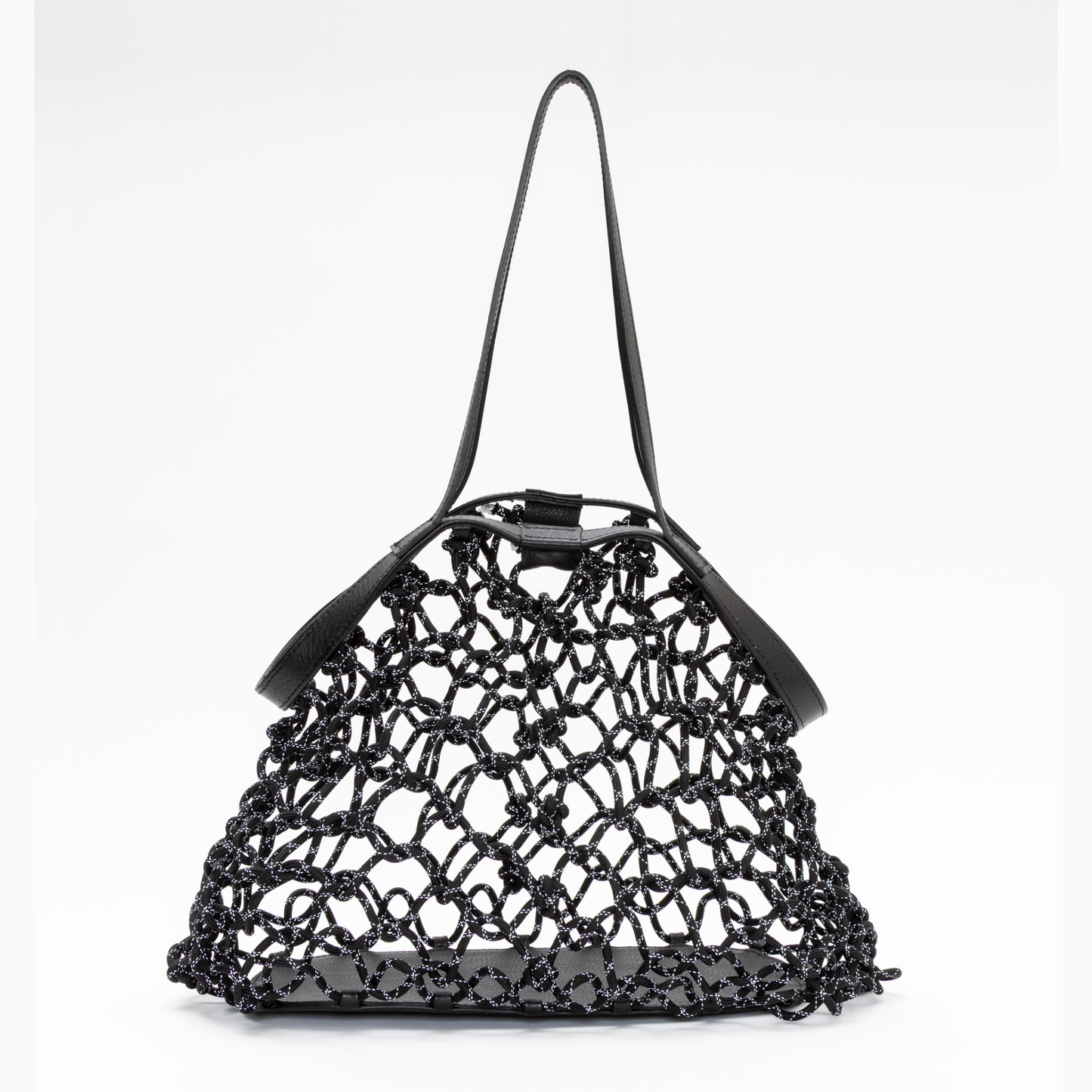 【COURTNEY ORLA / コートニーオーラ】ROPE TOTE - Black