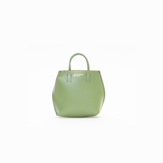 【COURTNEY ORLA / コートニーオーラ】SLOPE tote super mini Smooth L. - Army