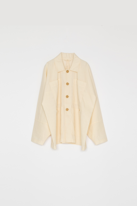 【WRIGHT+DOYLE / ライトアンドドイル】4 Pocket Jacket - Alabaster