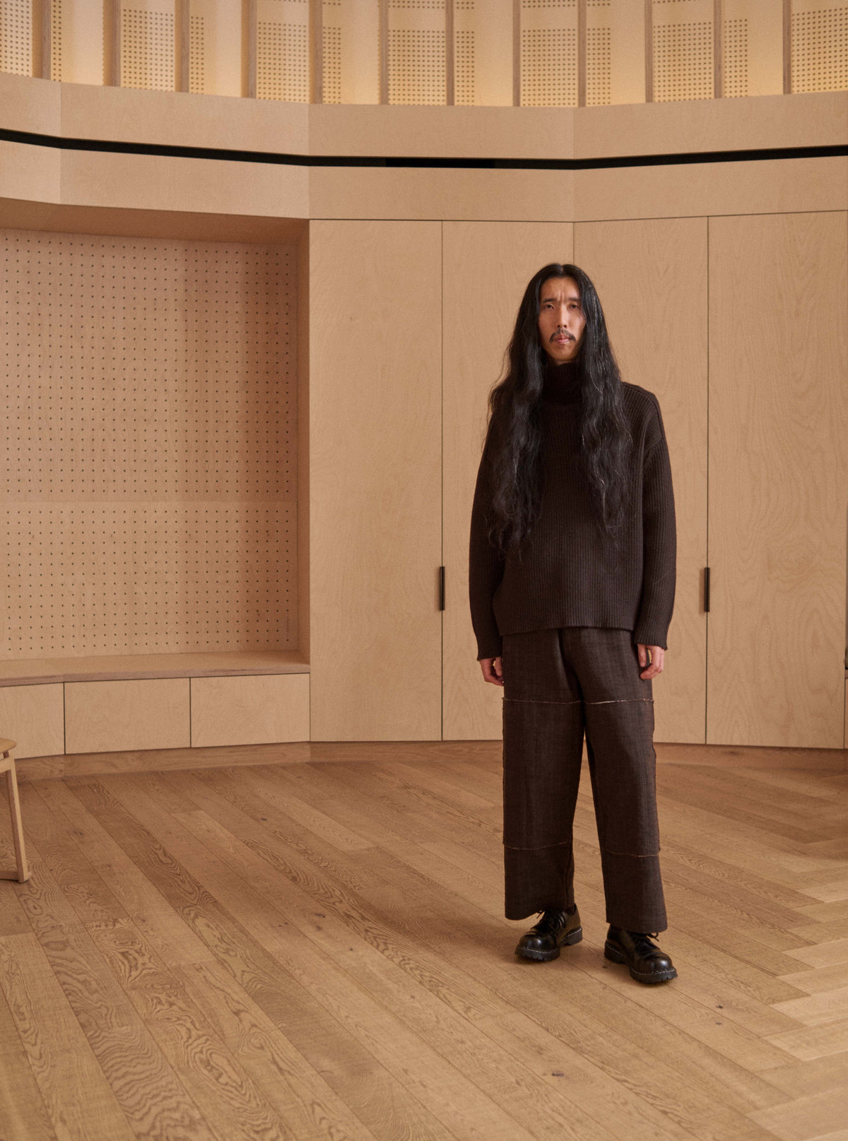 【WRIGHT+DOYLE / ライトアンドドイル】Mathir Trousers - Bark