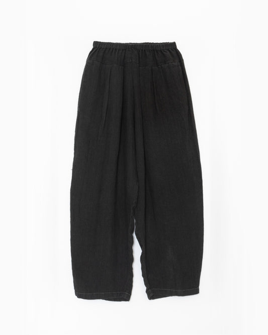 [Whiteread] Trousers 01 - Oterro - Ebony Linen