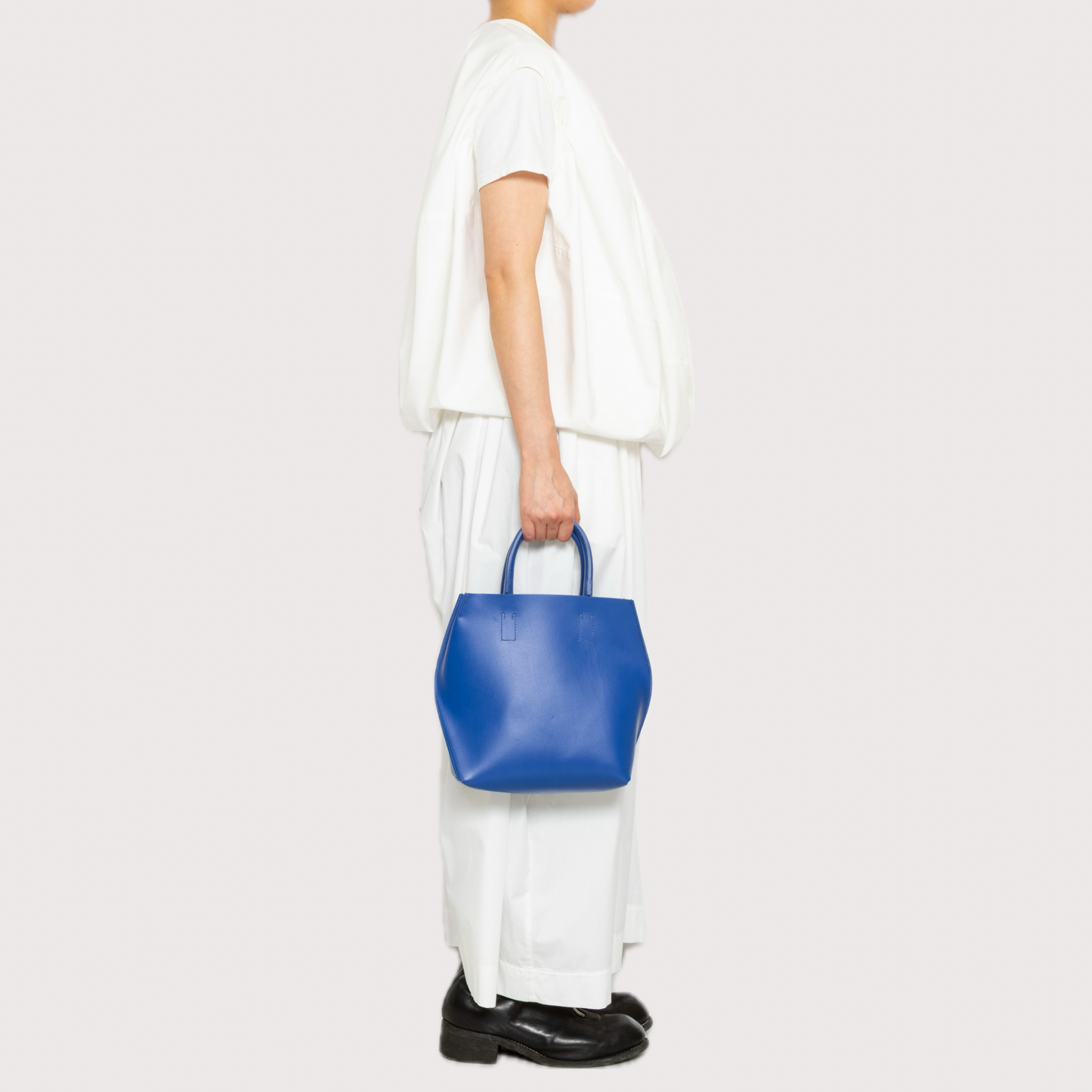 【COURTNEY ORLA / コートニーオーラ】SLOPE tote S Smooth L. - Navy